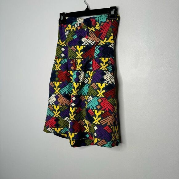 Tibi Multicolor Knit Skort Romper Dress size 2 - Picture 2 of 9